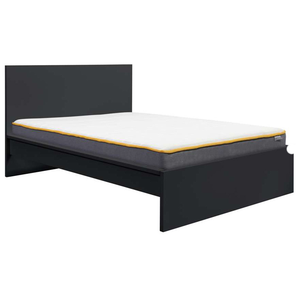 Oslo Double Black Bed Image 6