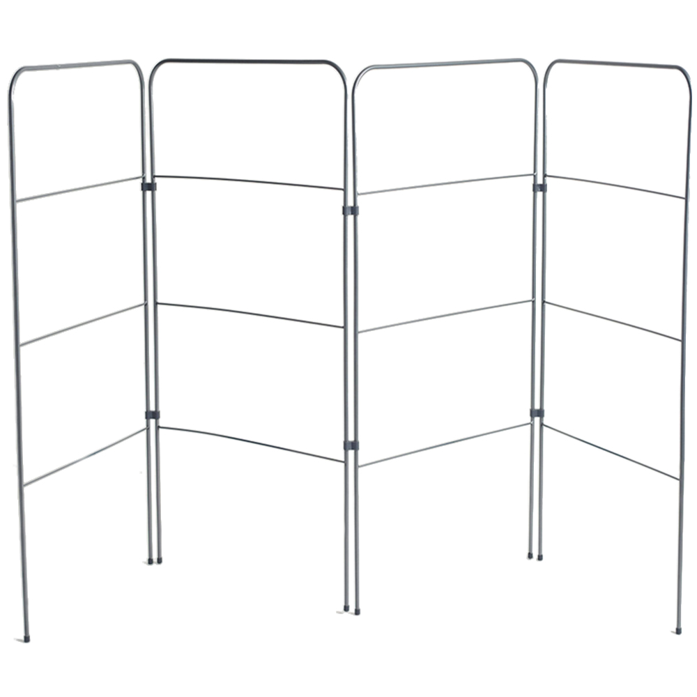 OurHouse 4 Panel Gate Folding Airer Image 1