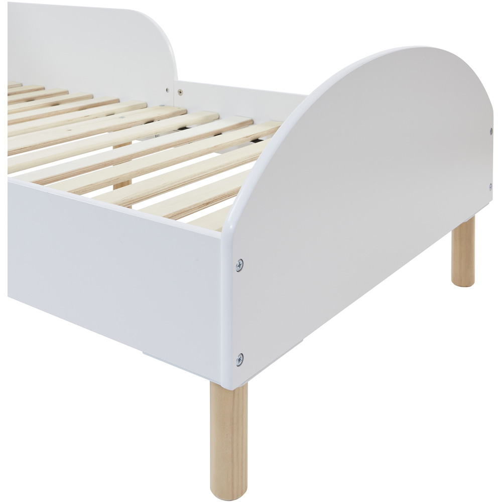 Liberty House Toys White Toddler Bed with Table and Chairs Set Image 3