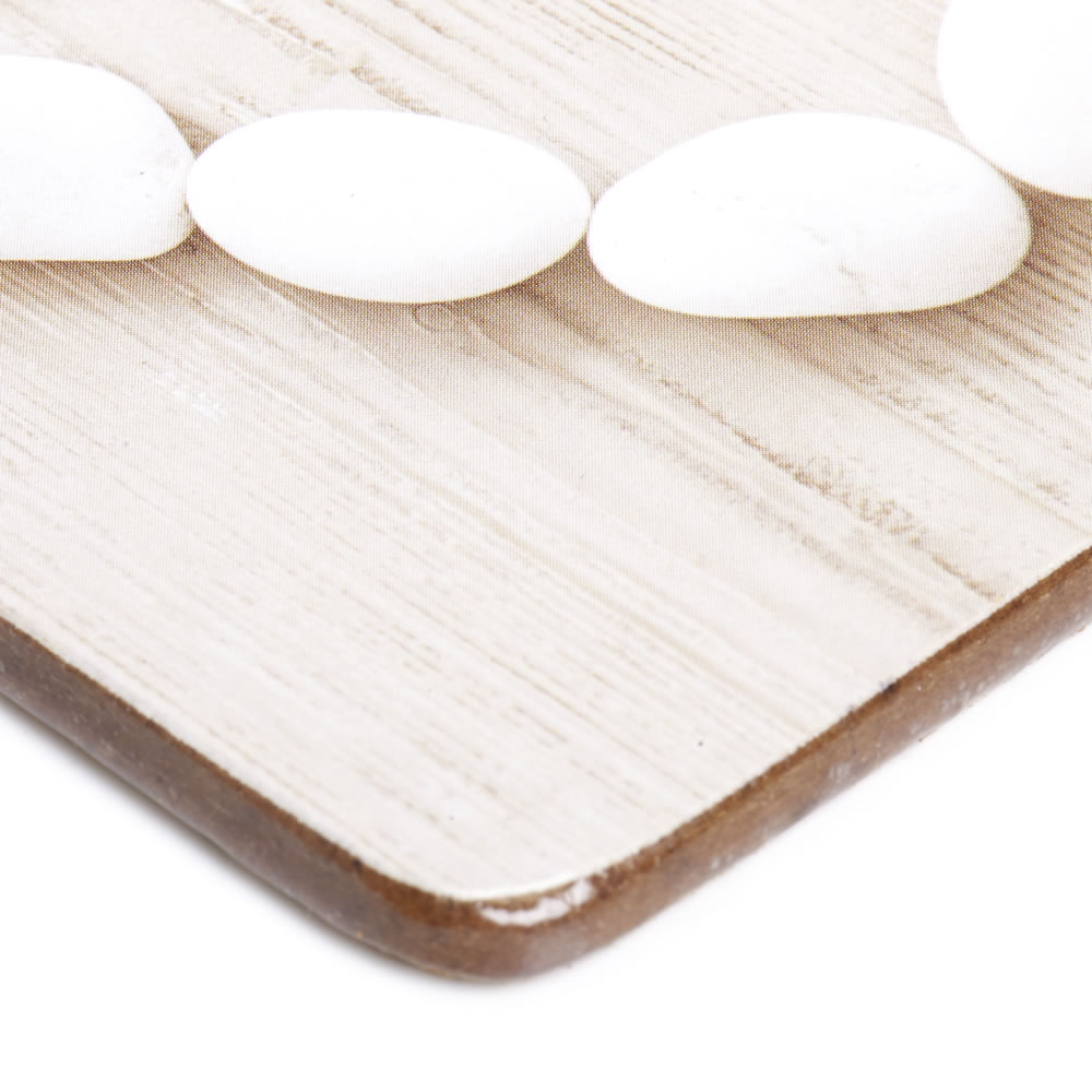 Wilko 4 pack Pebble Design Coasters Wilko