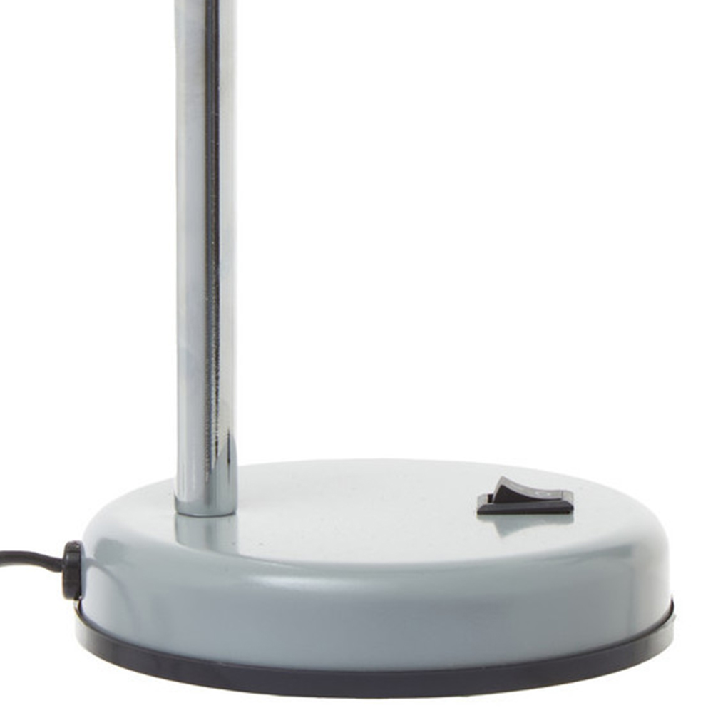 Premier Housewares Flexi Matte Grey Desk Lamp Wilko