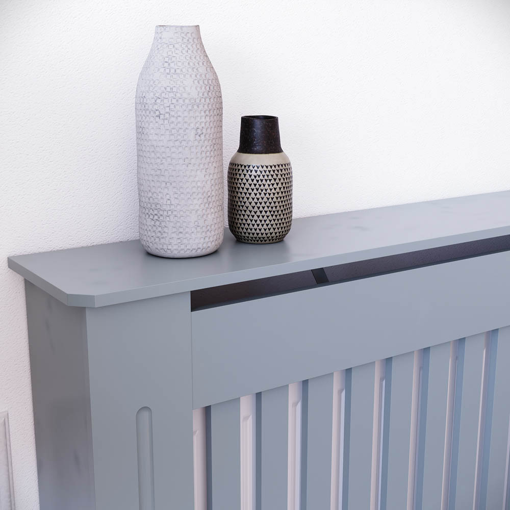 VIDA DESIGNS Chelsea Grey Extra Large Radiator Cover Image 4