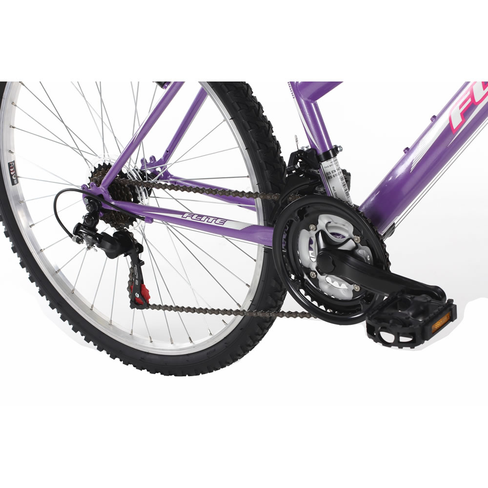 Flite Active Womens 18 Speed 26" Purple Bike Image 4