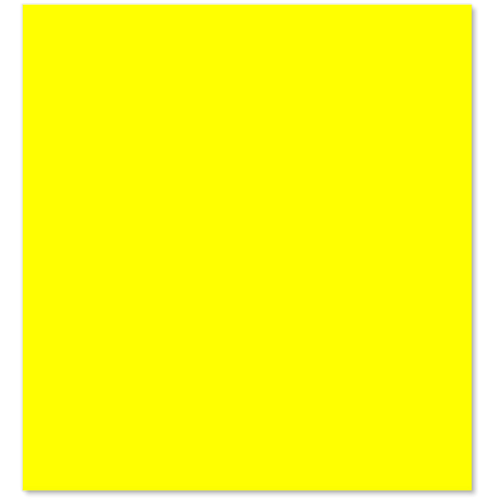 Warren Reed Designer Sunshine Yellow Glass Kitchen Splashback 65 x 60cm Image 2