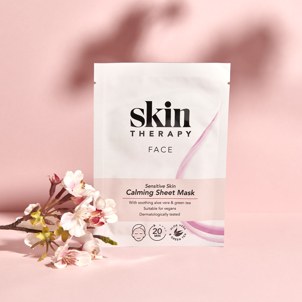 Skin Therapy Face Calming Mask Image 3
