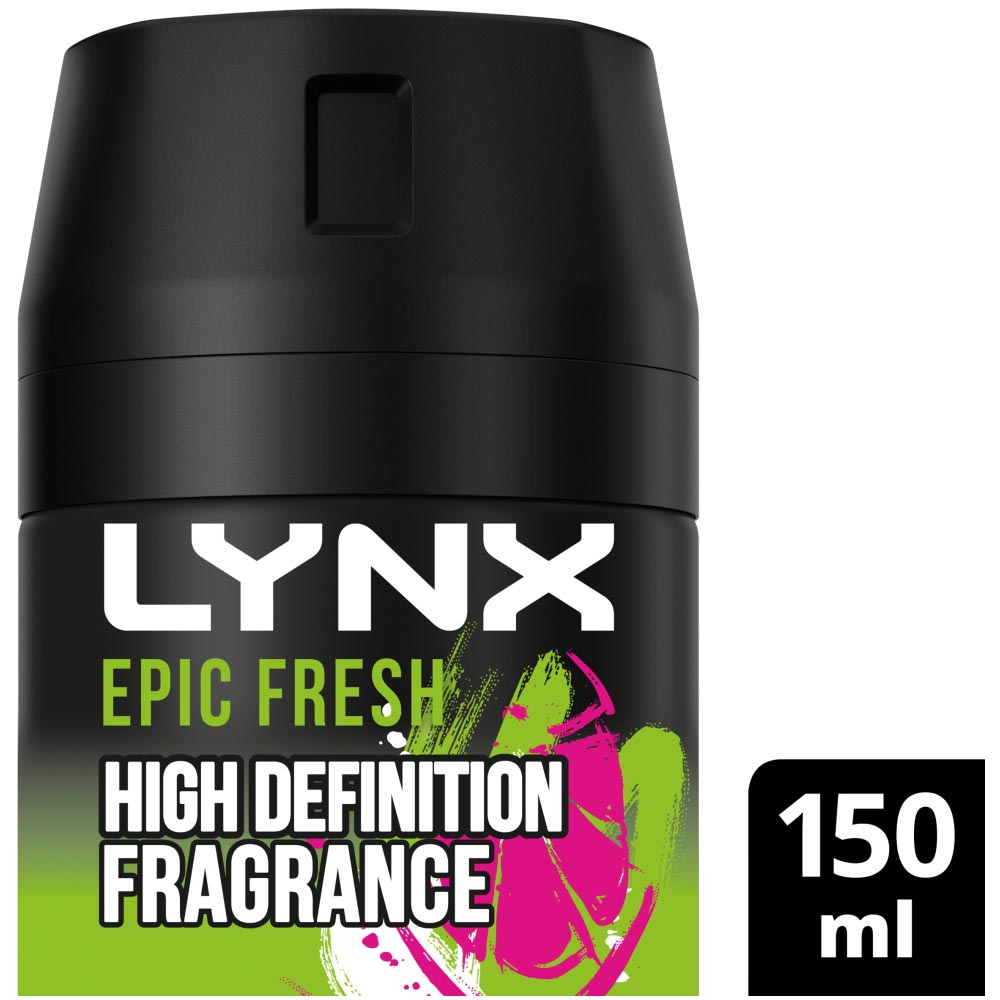 Lynx Epic Fresh Body Spray 150ml Image 6