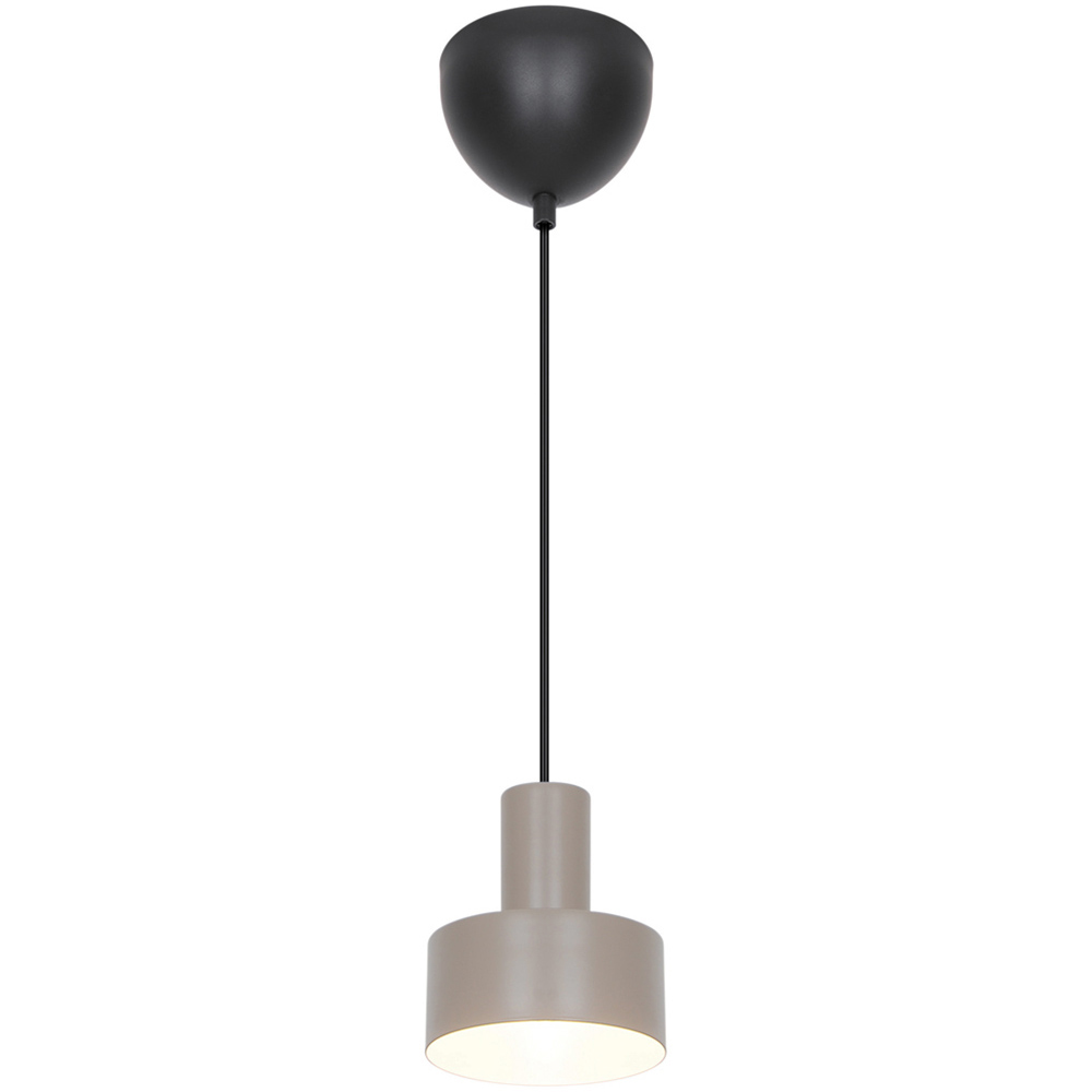 Nordlux Matis E27 Light Brown Pendant Light Image 1