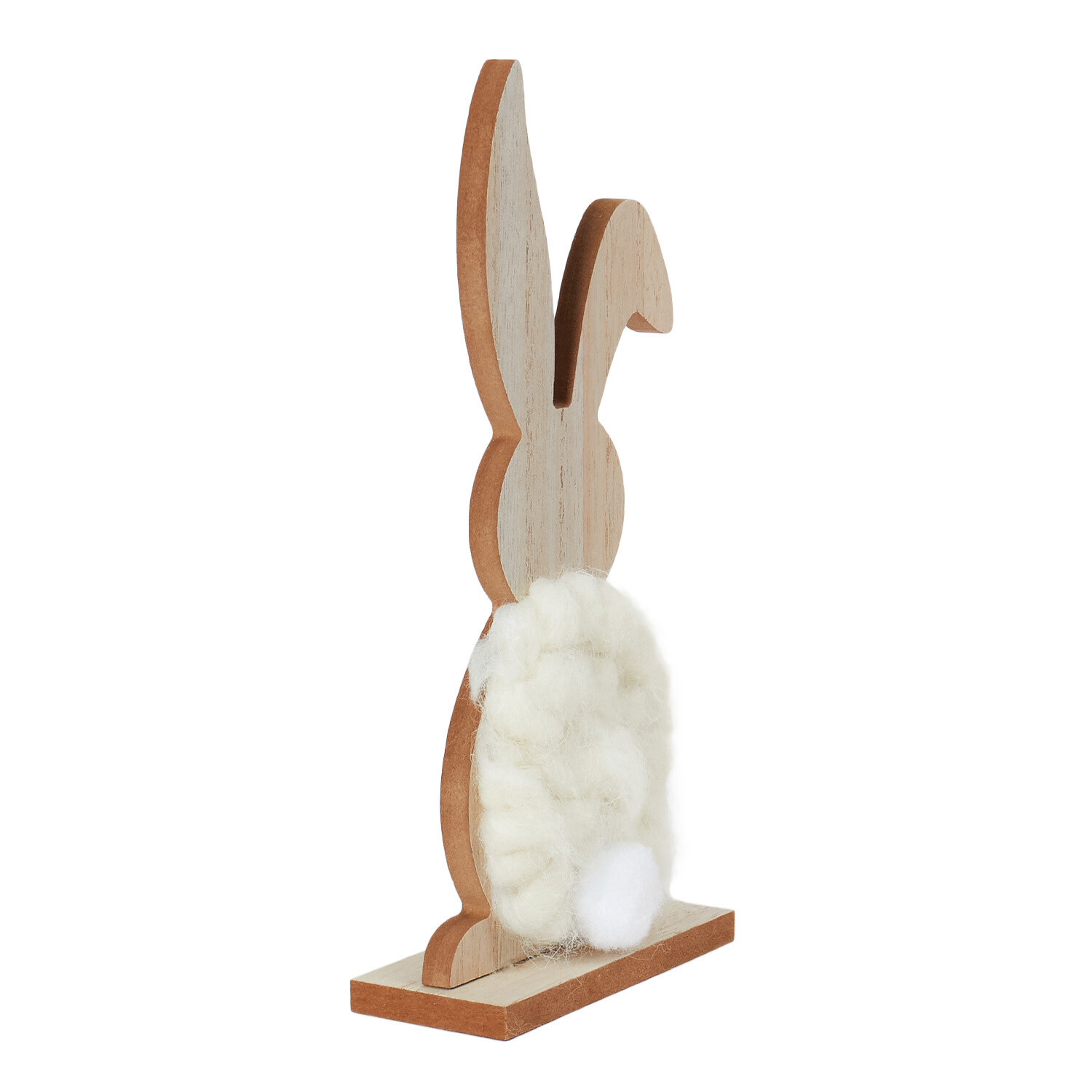 Woolly Bunny Ornament - Natural Image 2