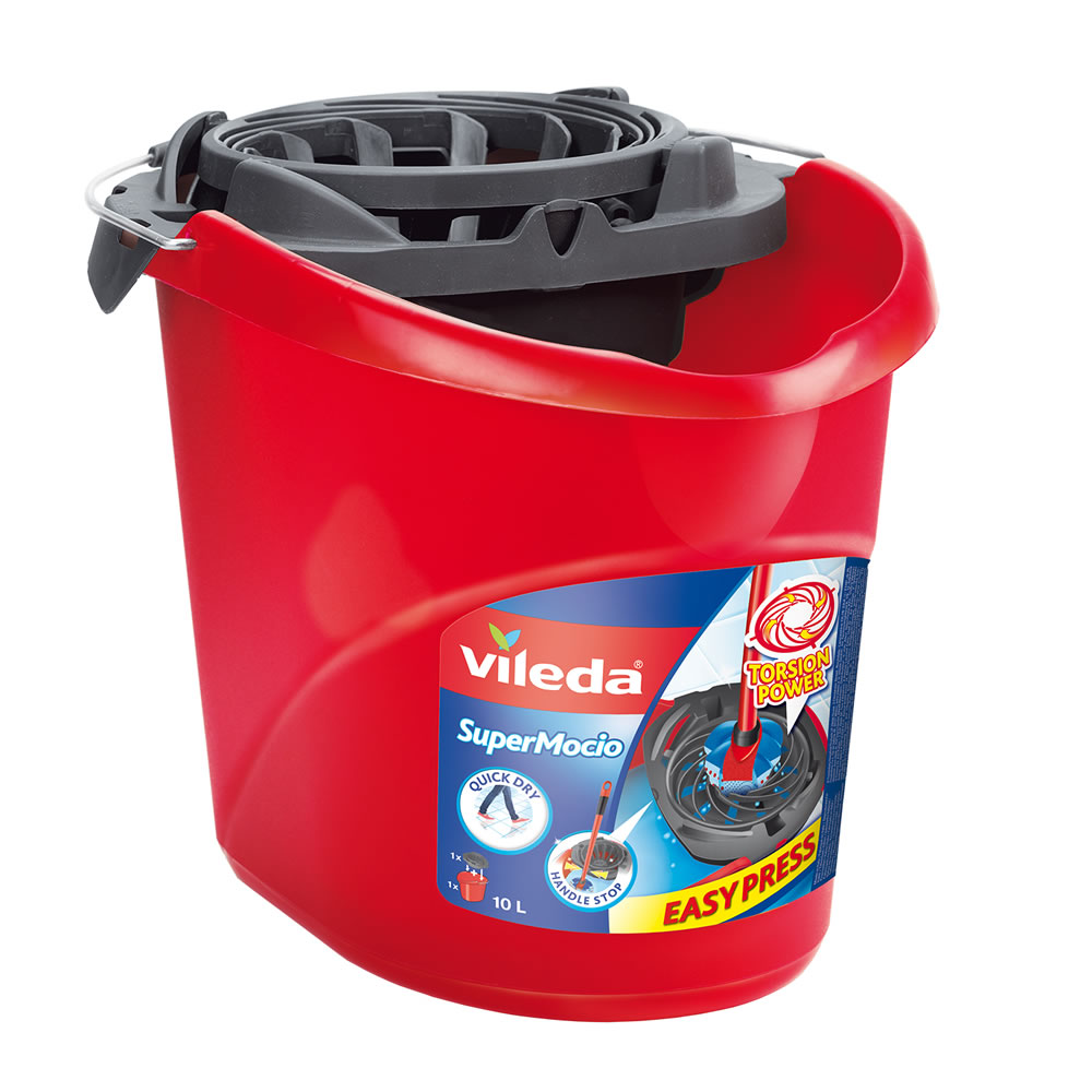 Vileda Supermocio Bucket and Wringer Image 1