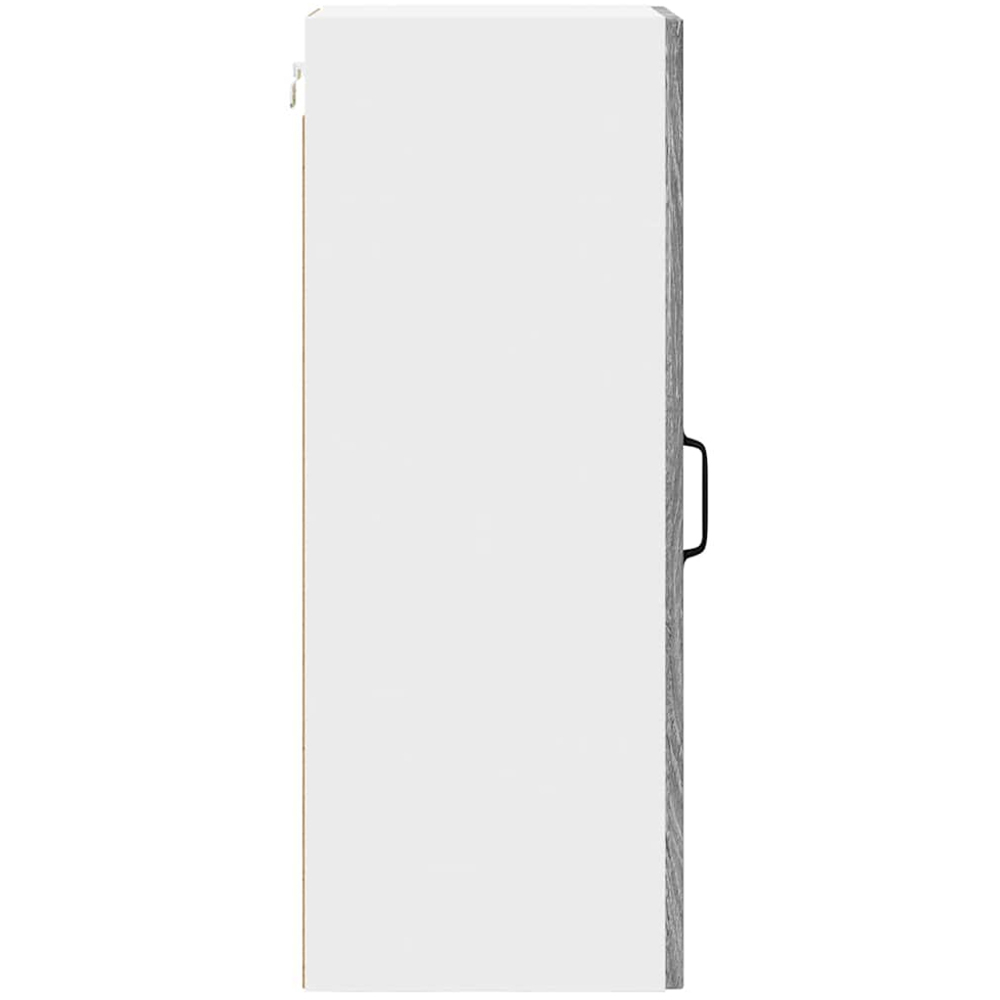 vidaXL Kalmar Single Door Grey Sonoma Wall Kitchen Cabinet Image 7