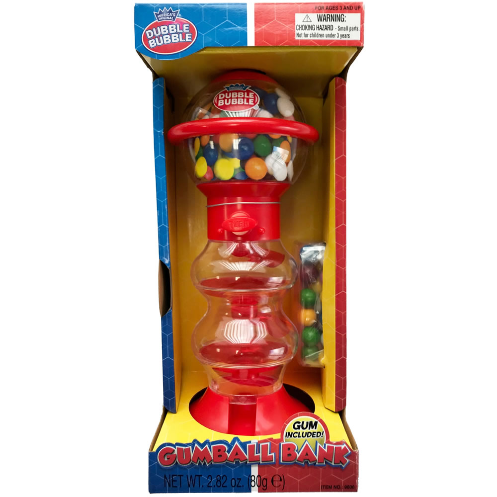Dubble Bubble Spiral Gumball Machine 11in Image 1