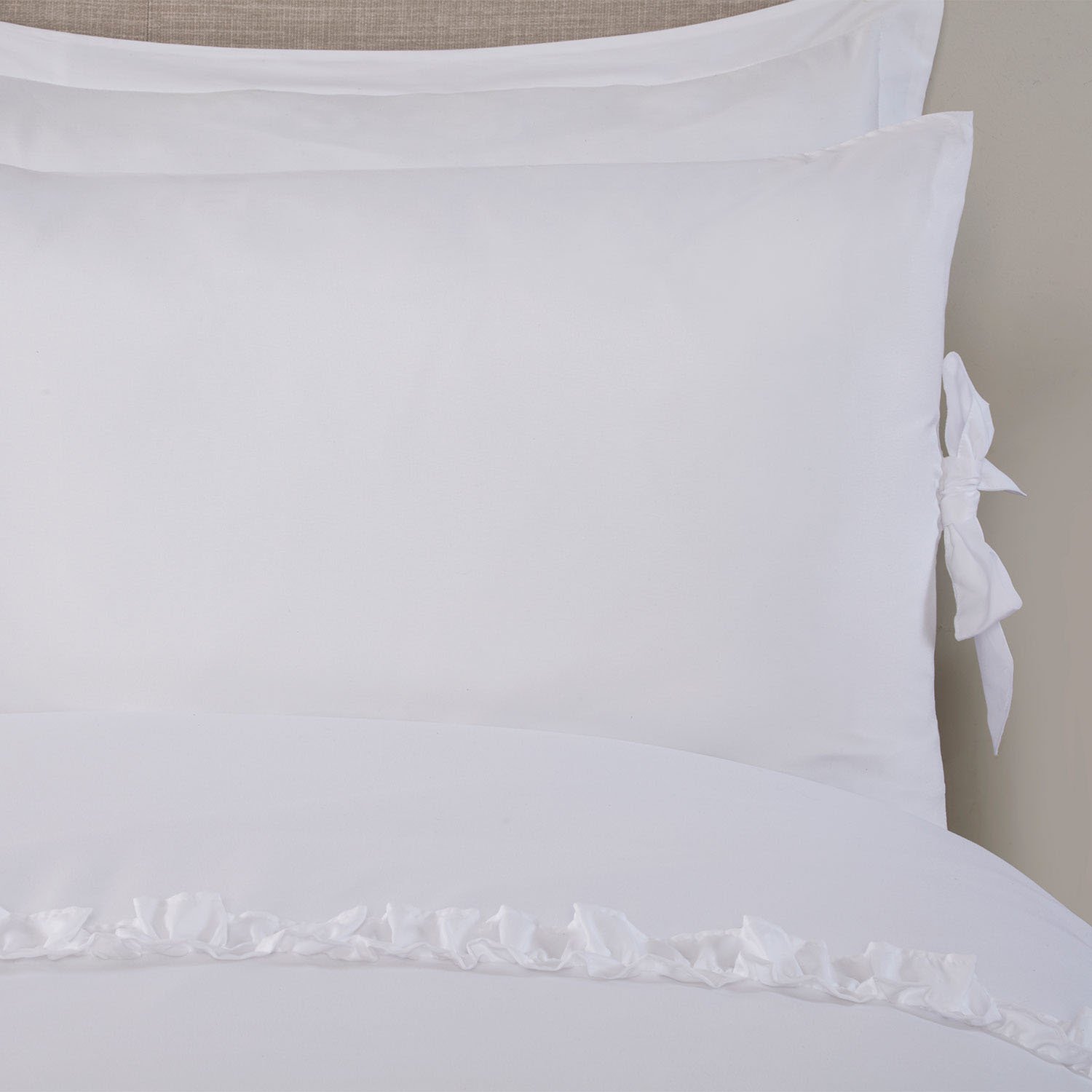 Parisian Duvet Set - White / Single Image 2