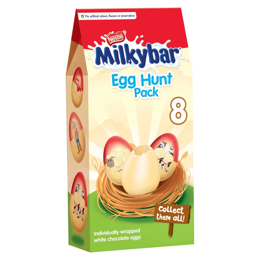 Nestle Milkybar Egg Hunt Pack 120g Image 2