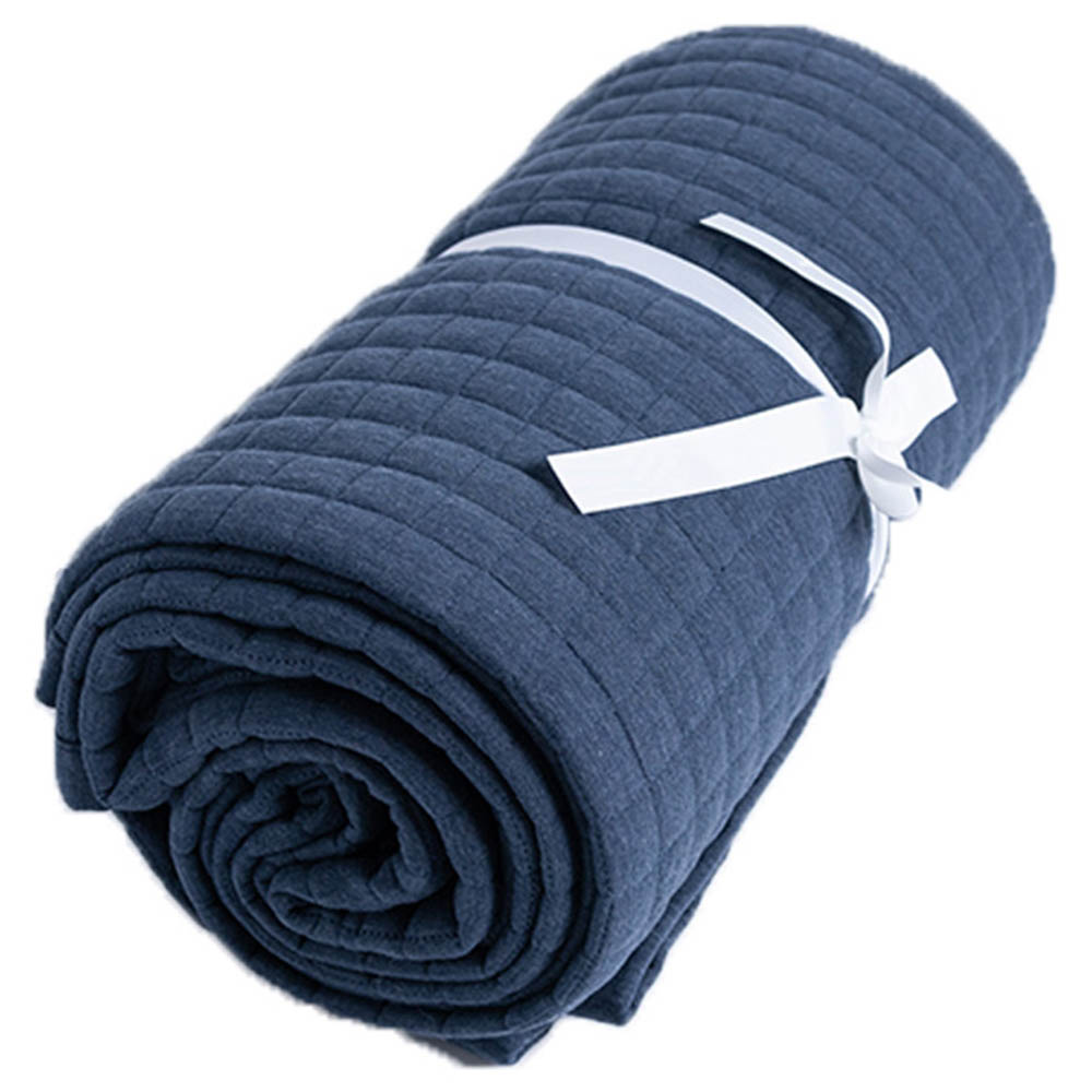 Serene Navy Crompton Cobalt Throw 150 x 200cm Image 1