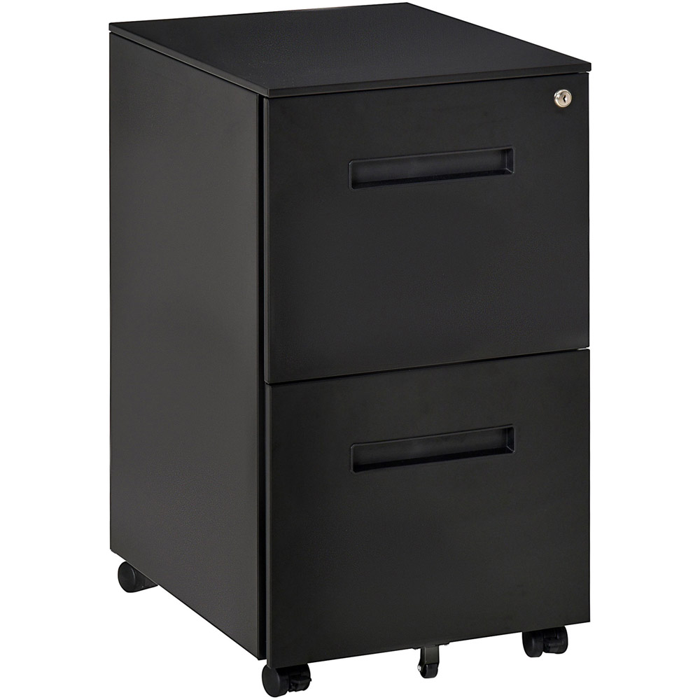 Vinsetto Black Home Filing Cabinet Image 2