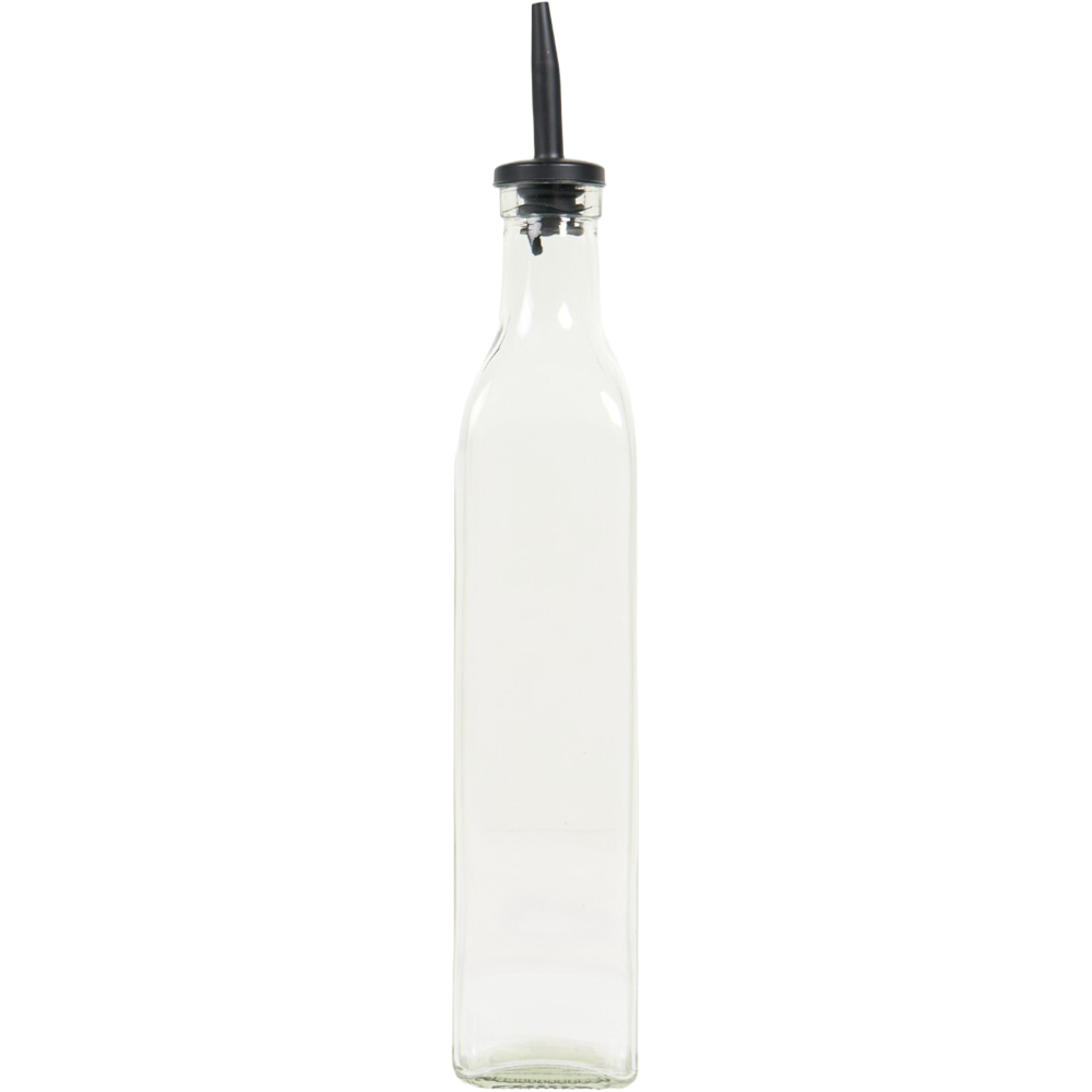 Glass Oil Dispenser Bottle Clear Image 2