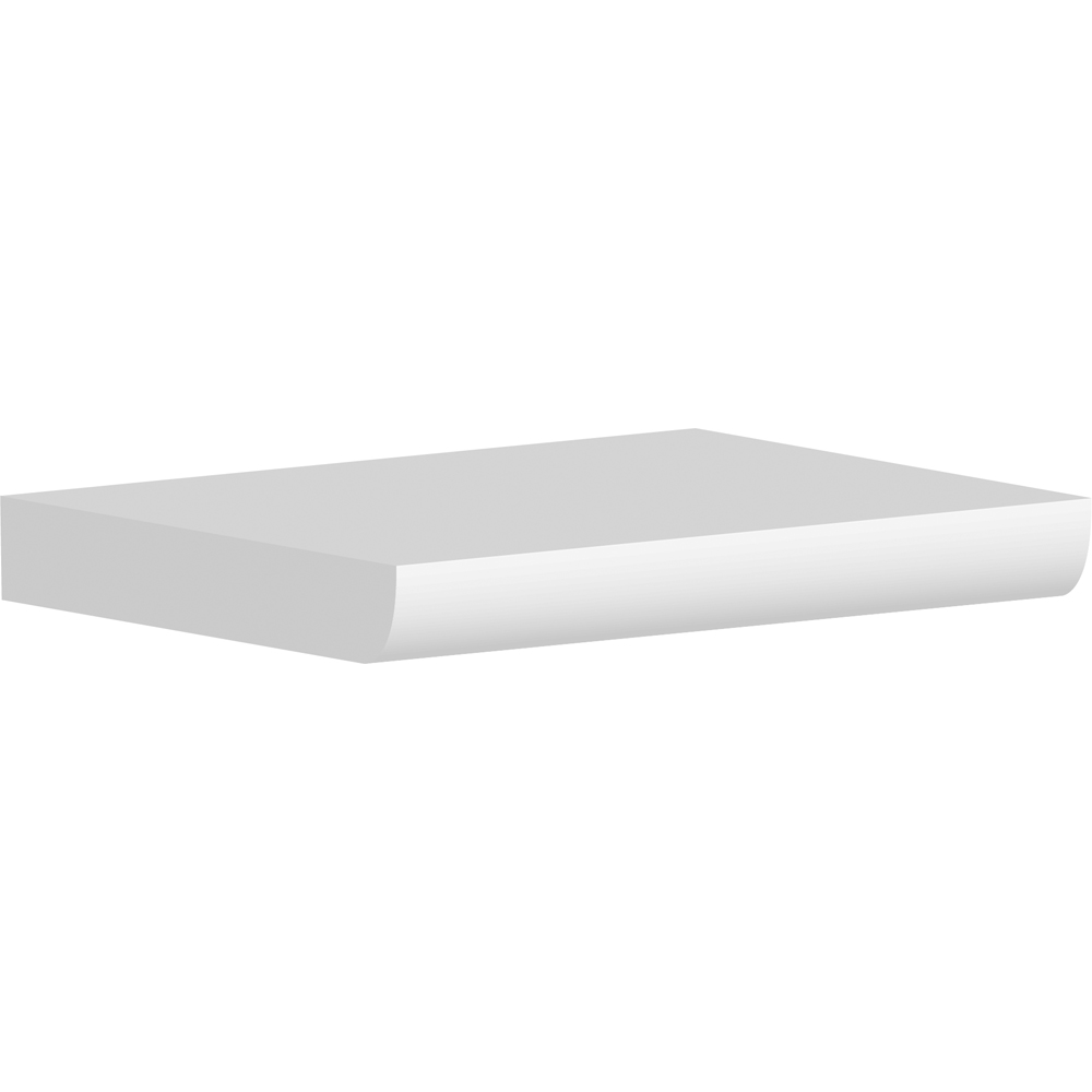 National Skirting White Bullnose Primed Window Board 25mm 195 x 3040mm Image 1