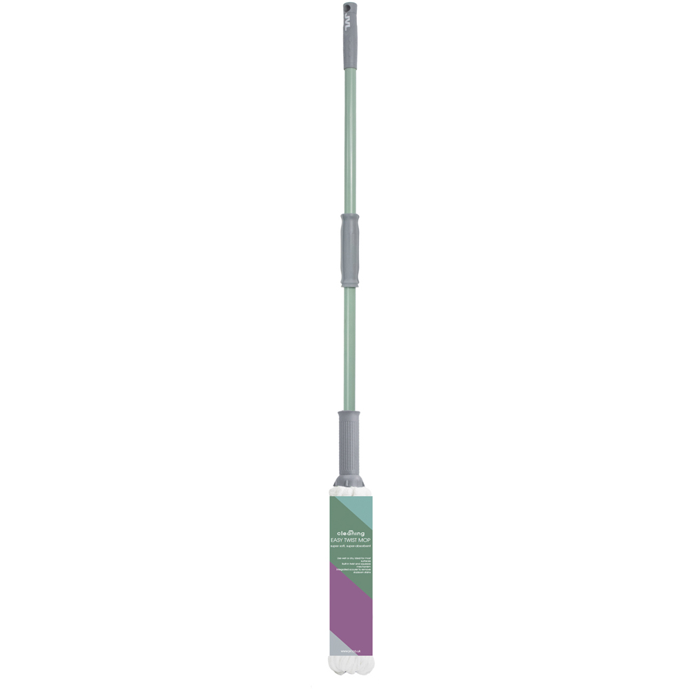 JVL Cleaning Green Easy Twist Mop Image 5