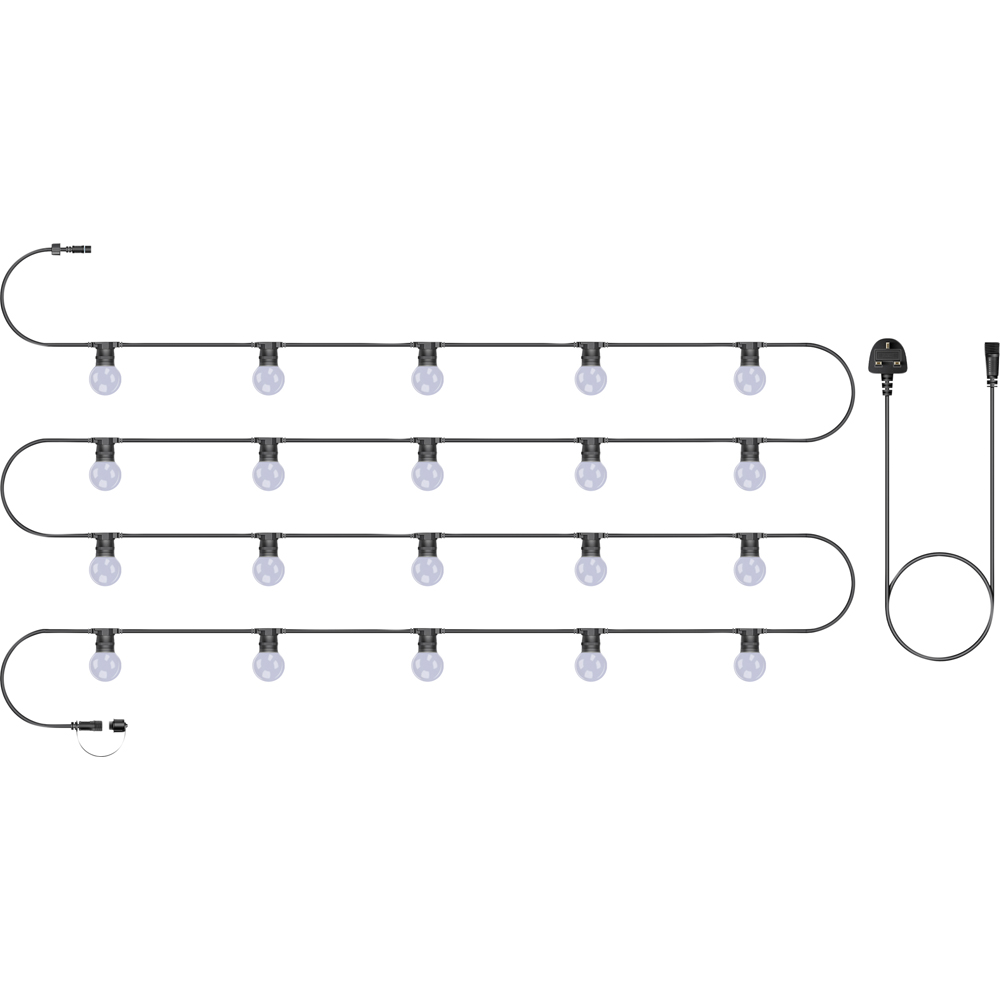 Eagle Connect Festoon 20 RGB Lamps LED String Light 10m Image 2
