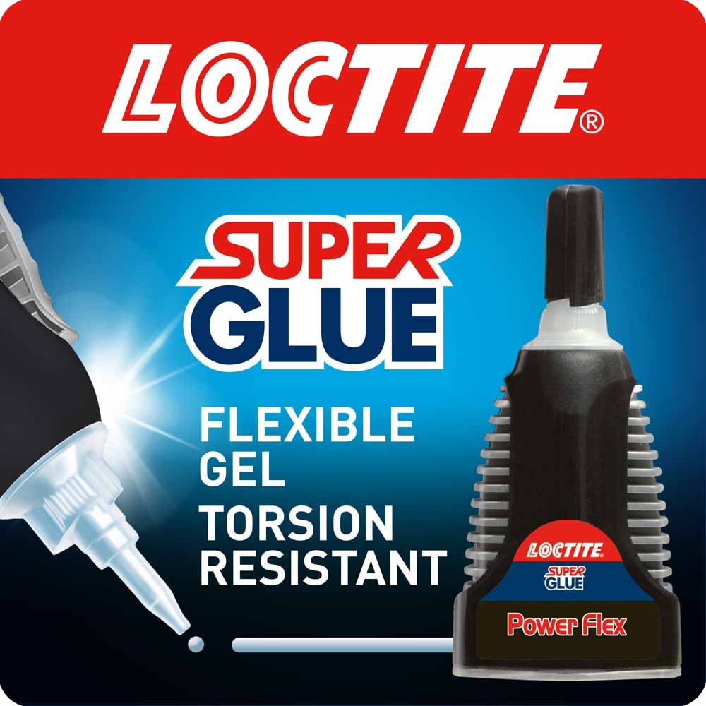 Loctite Power Flex Super Glue 3g Wilko