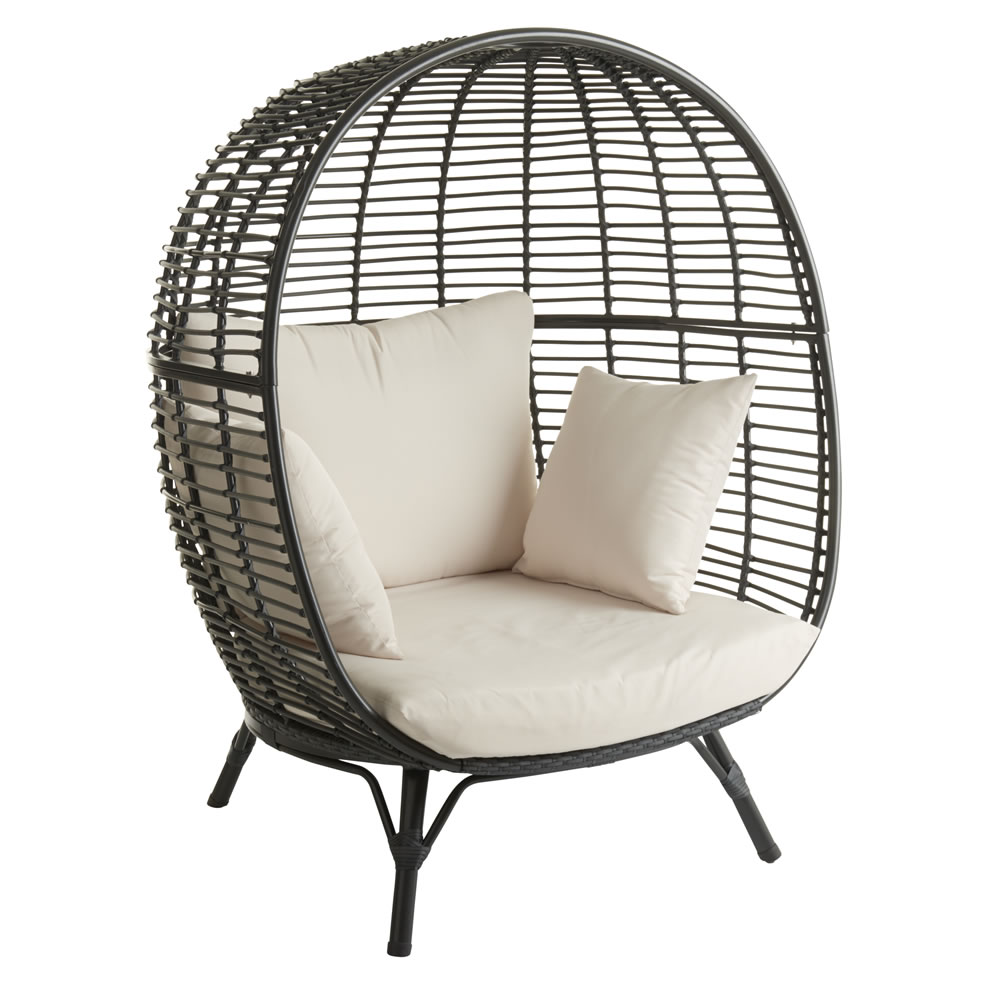 Minimalist Outdoor Egg Chair With Legs for Large Space