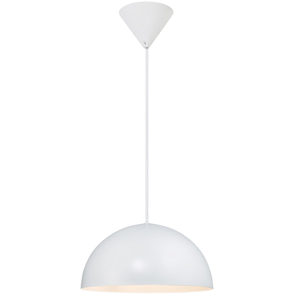 Nordlux Ellen 30 E27 White Pendant Light Image 1