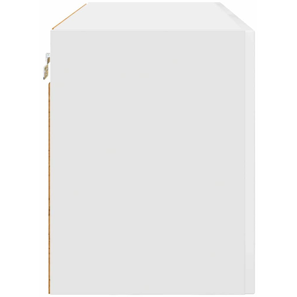 vidaXL Kalmar 2 Door High Gloss White Wall Kitchen Cabinet Image 7