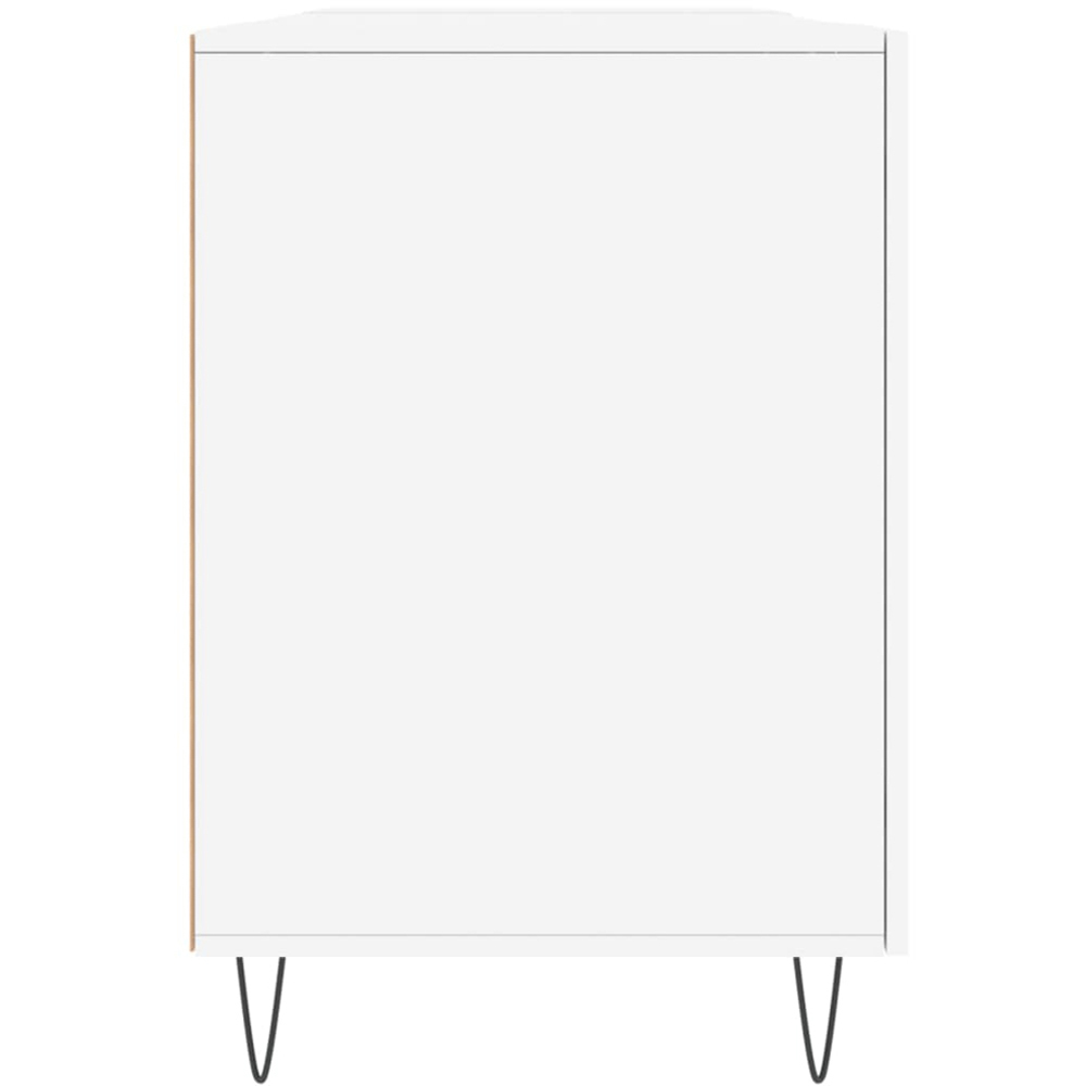 vidaXL 2 Door Modern Desk Grey Image 8