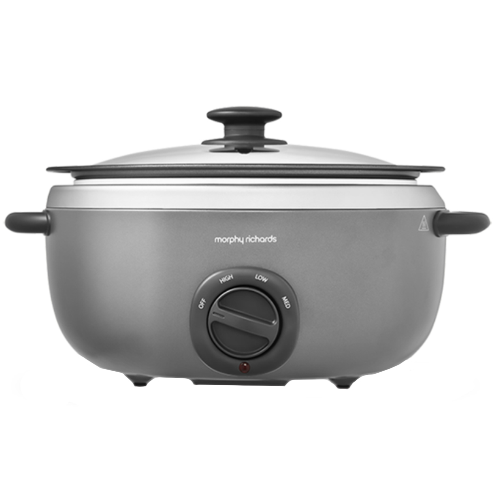 Morphy Richards 638204 Sear and Stew Titanium 3.5L Slow Cooker Image 1