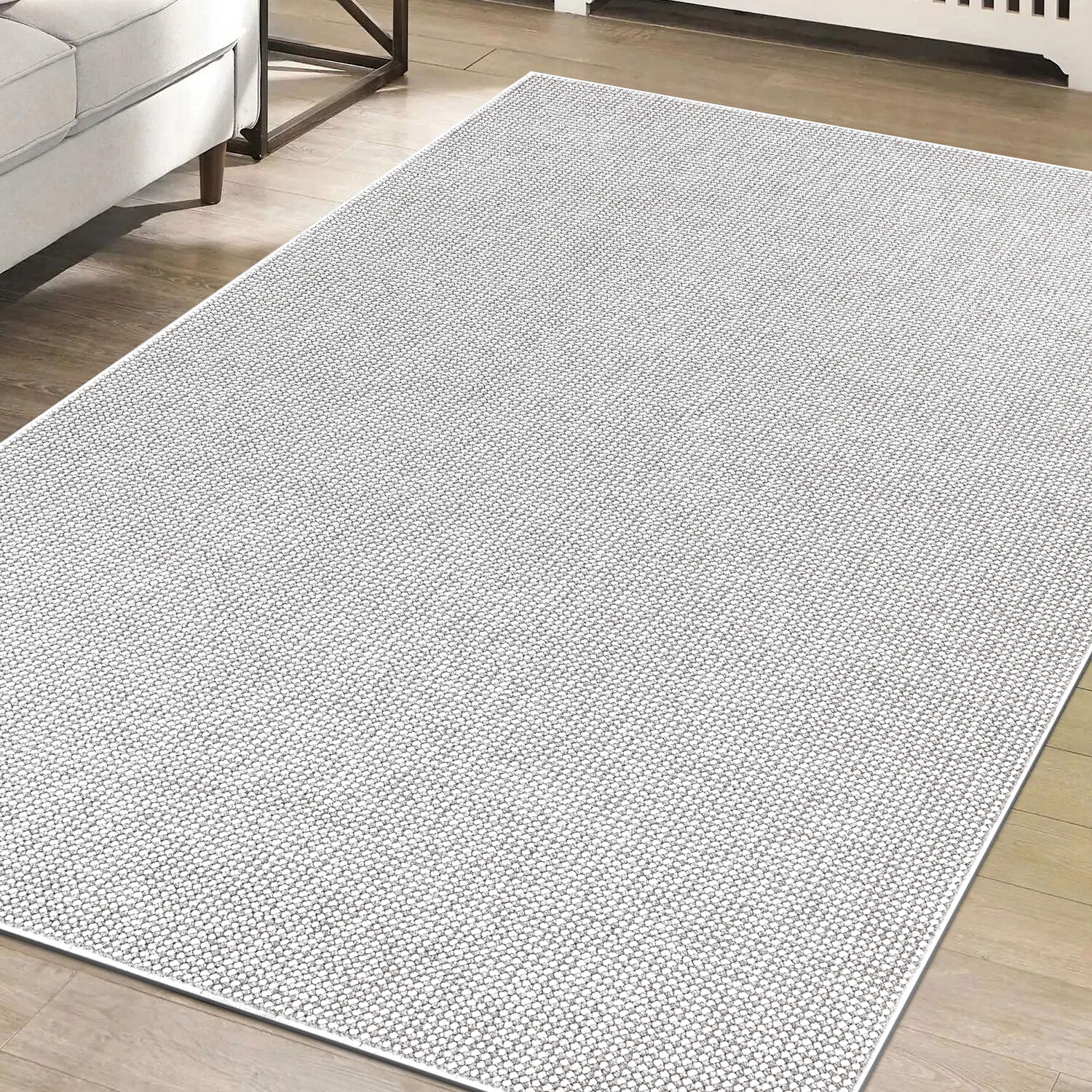 Azura Texture Rug - Silver / 160cm Image 2