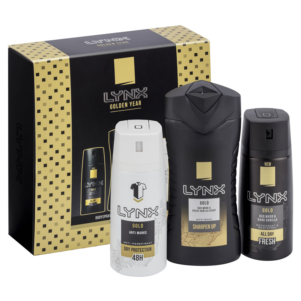 Lynx Gold Trio Gift Set Image 3