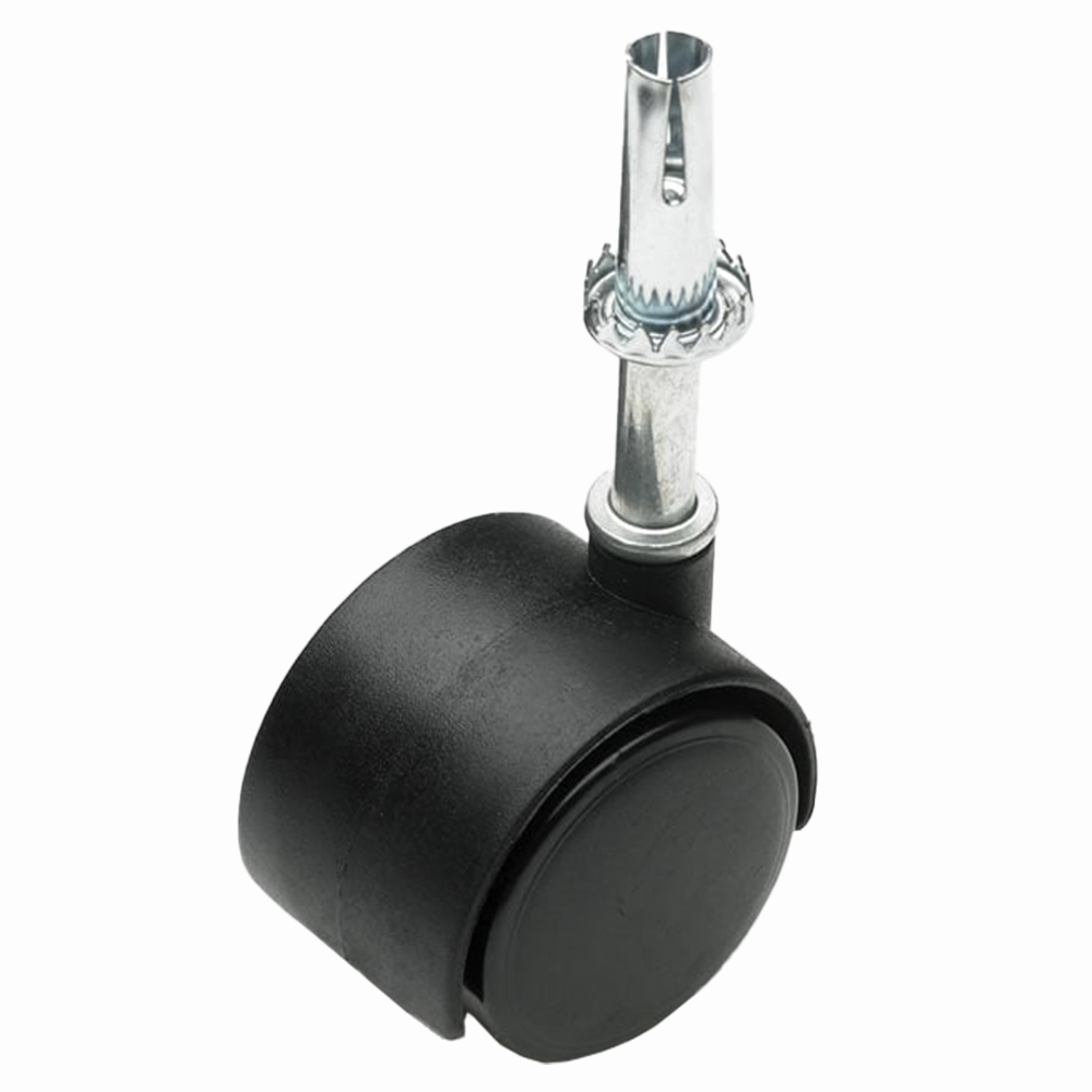 Wilko 40mm Twin Wheel Castor Socket Fix 4 Pack Wilko