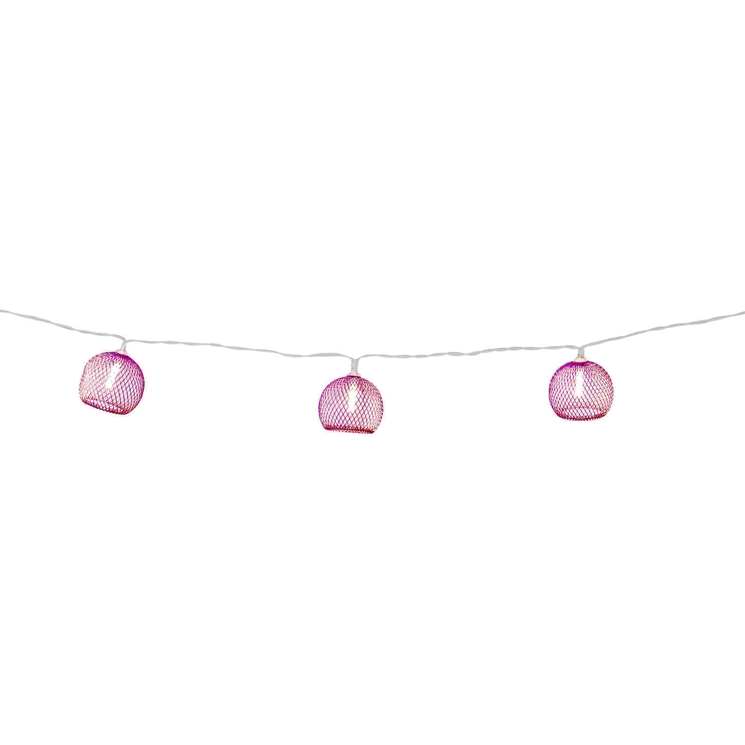 10 LED Solar Mesh String Light - Multicolour Image 3