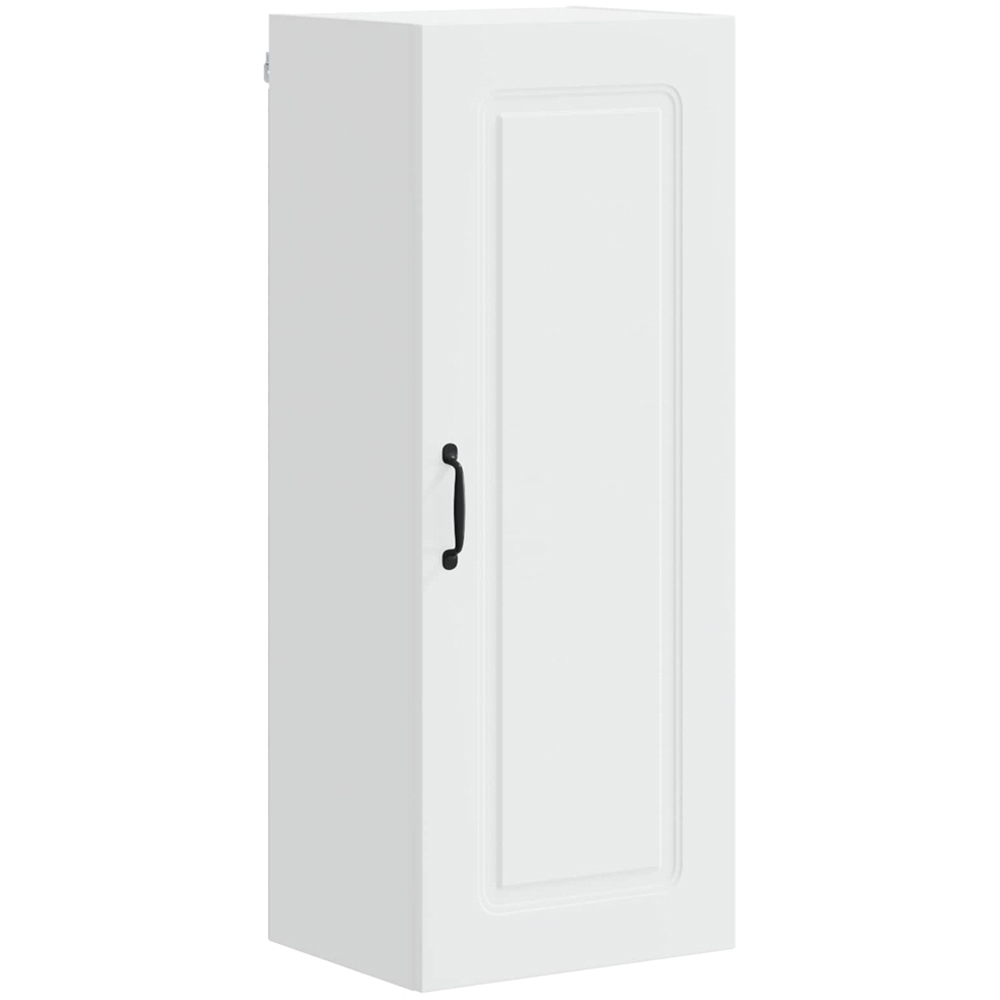 vidaXL Single Door White Kitchen Wall Cabinet Image 2