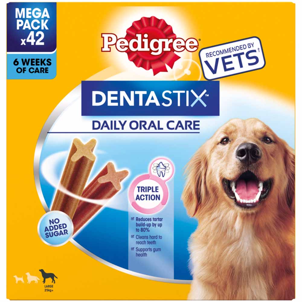 Pedigree Dentastix Daily Adult Large Dog Treats 42 Pack 1.62kg Image 2