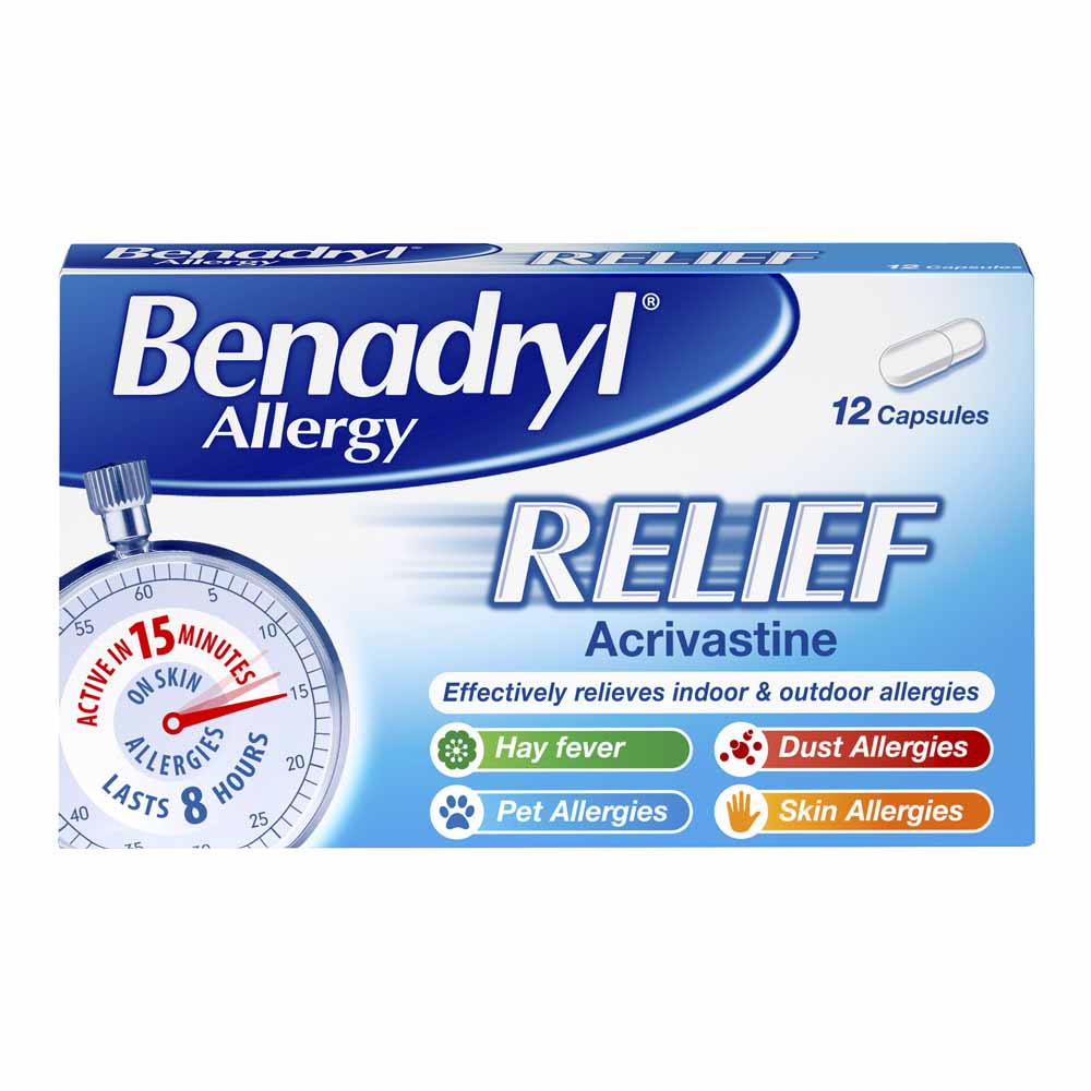 Benadryl Allergy Relief 12 pack Image 2
