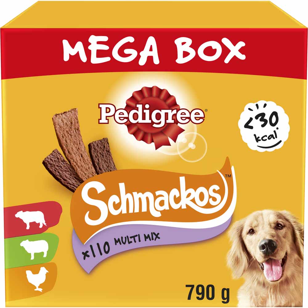 Pedigree Schmacko 110 pack Meat Variety Dog Treats Image 1