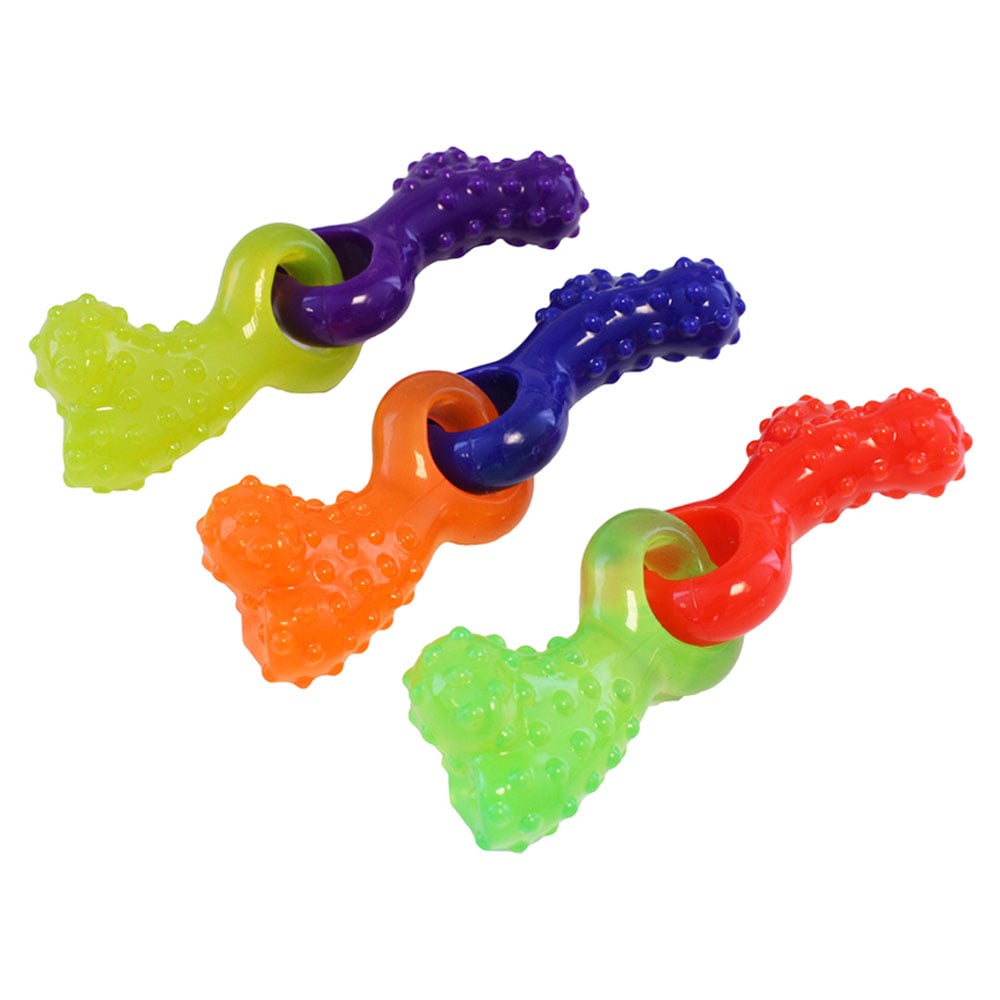 Single Happy Pet Dog Teething Bone Keys in Assorted styles Image 1