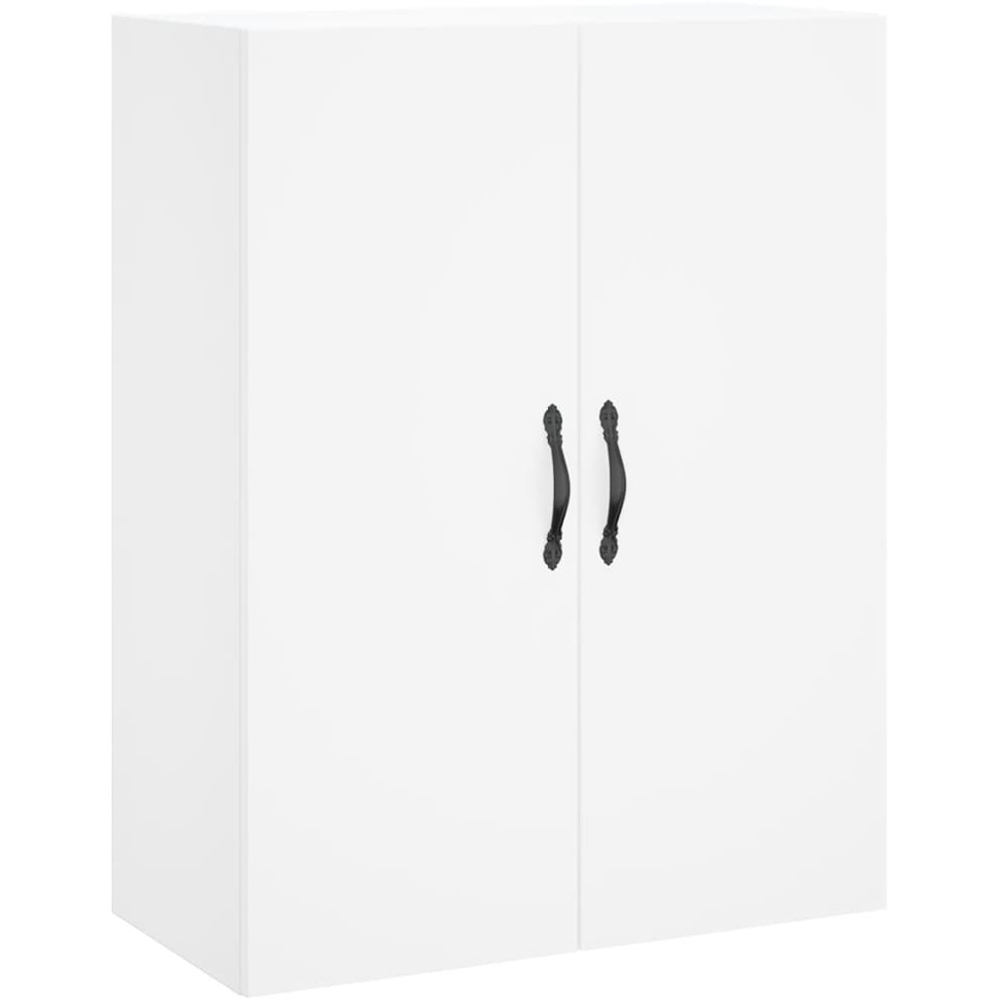 vidaXL 2 Door White Wall Mounted Storage Cabinet 2 Pack Image 5