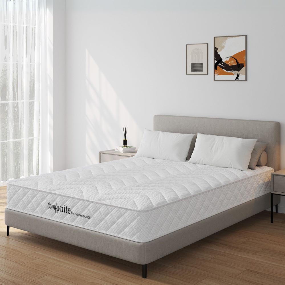 Home Source Antares Small Double Quilted Medium Firm Bonnell Coil Mattress Image 3