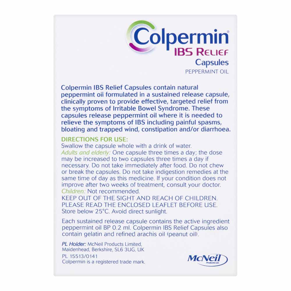 Colpermin IBS Relief Capsules 20 pack Image 2