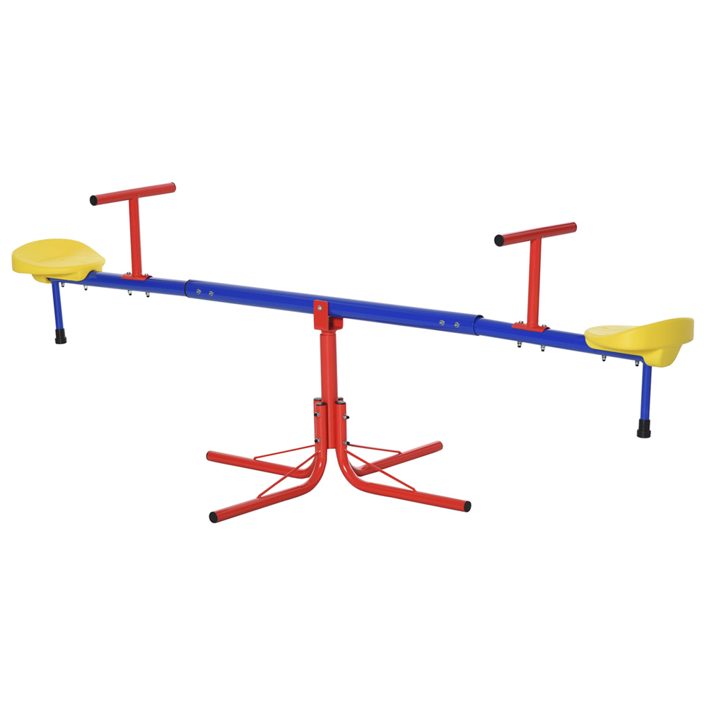 Outsunny Kids 360 Swivel Rotating Seesaw Image 3