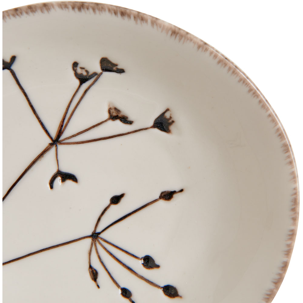 Wilko Small Ceramic Embossed Trinket Dish Image 2