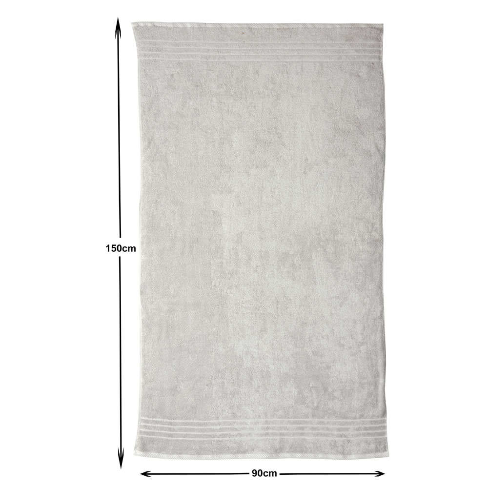 Wilko Silver Towel Bundle Wilko