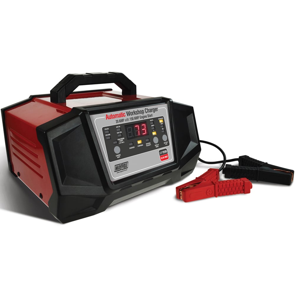 Maypole 150A Automatic Workshop Battery Charger with Engine Start Image 2