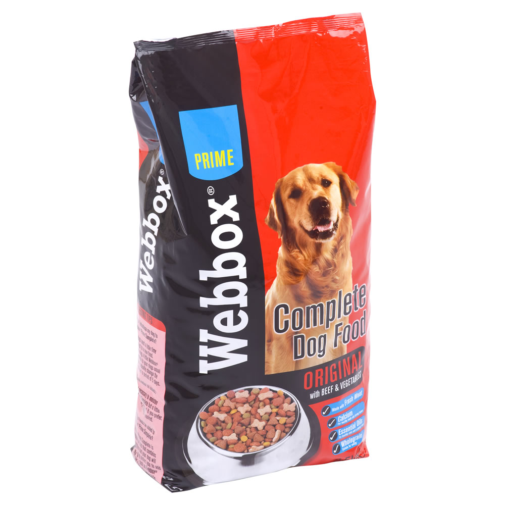 Webbox Prime Complete Beef and Vegetables Adult Dry Dog Food 2.5kg Image