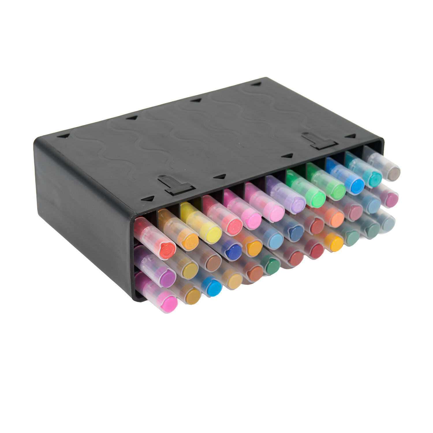 Pack of 36 Mixed Twin Markers in Tray Image 4