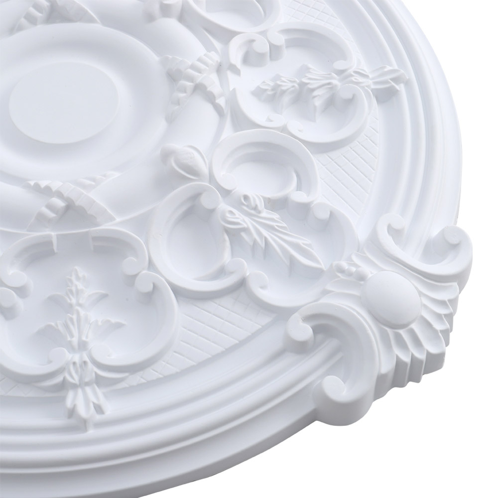 Living and Home Polyurethane Ceiling Medallion 26 inch Image 4