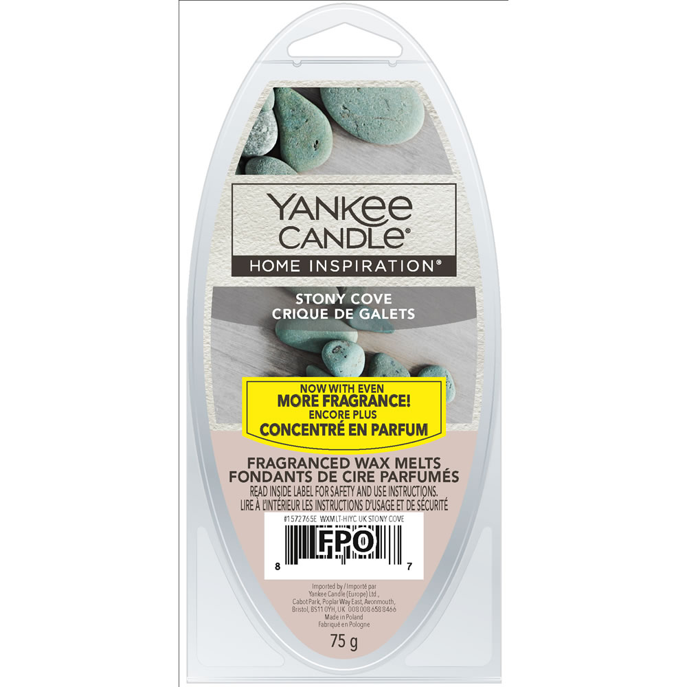 Yankee Candle Wax Melts Stony Cove 6pk Wilko
