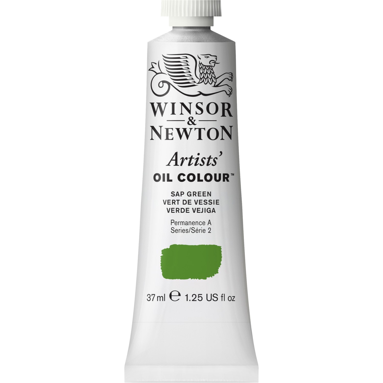 Winsor and Newton 37ml Artists' Oil Colours - Sap Green Image 1